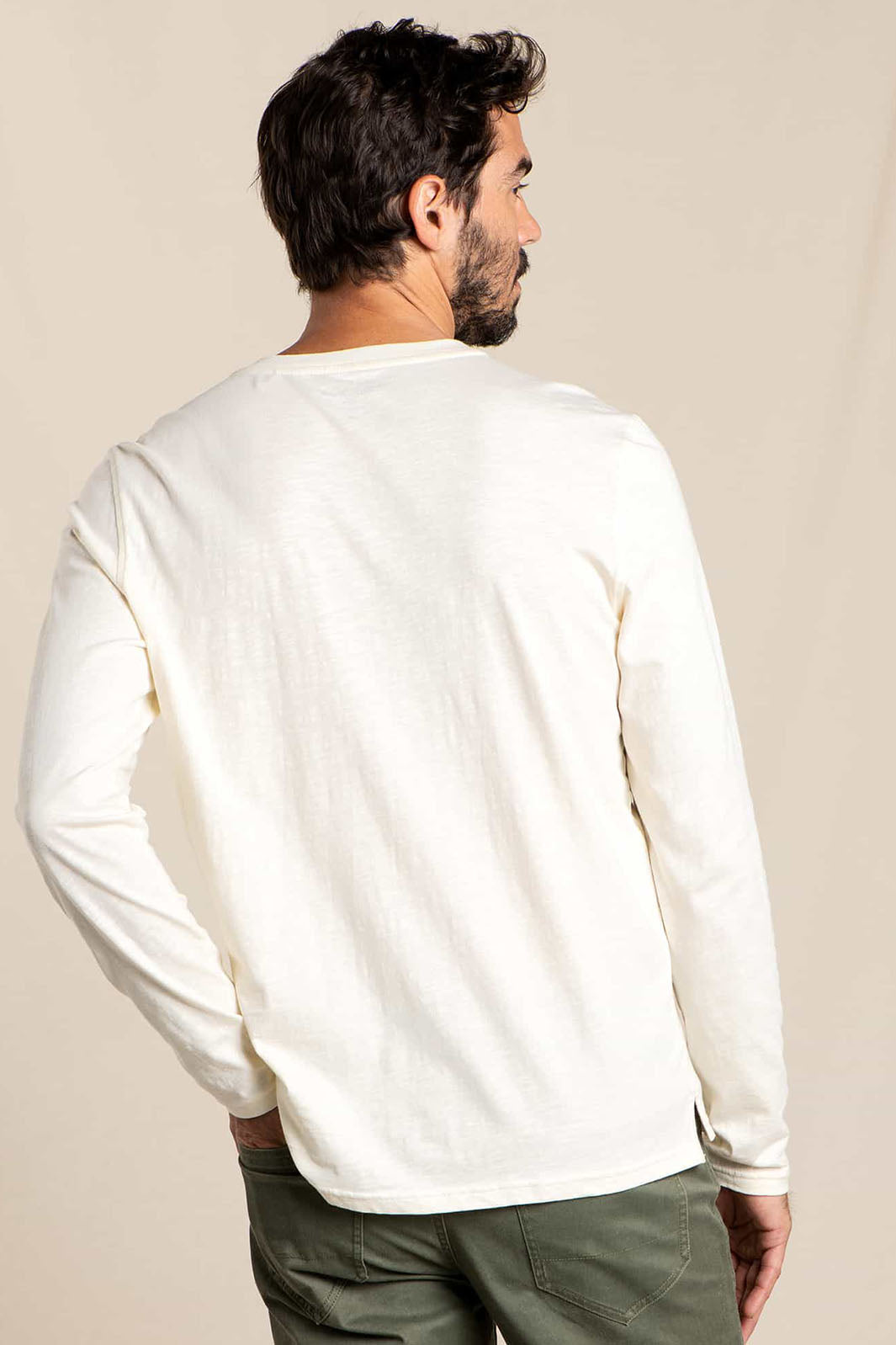 Primo Long Sleeve Henley - Salt Back Preview