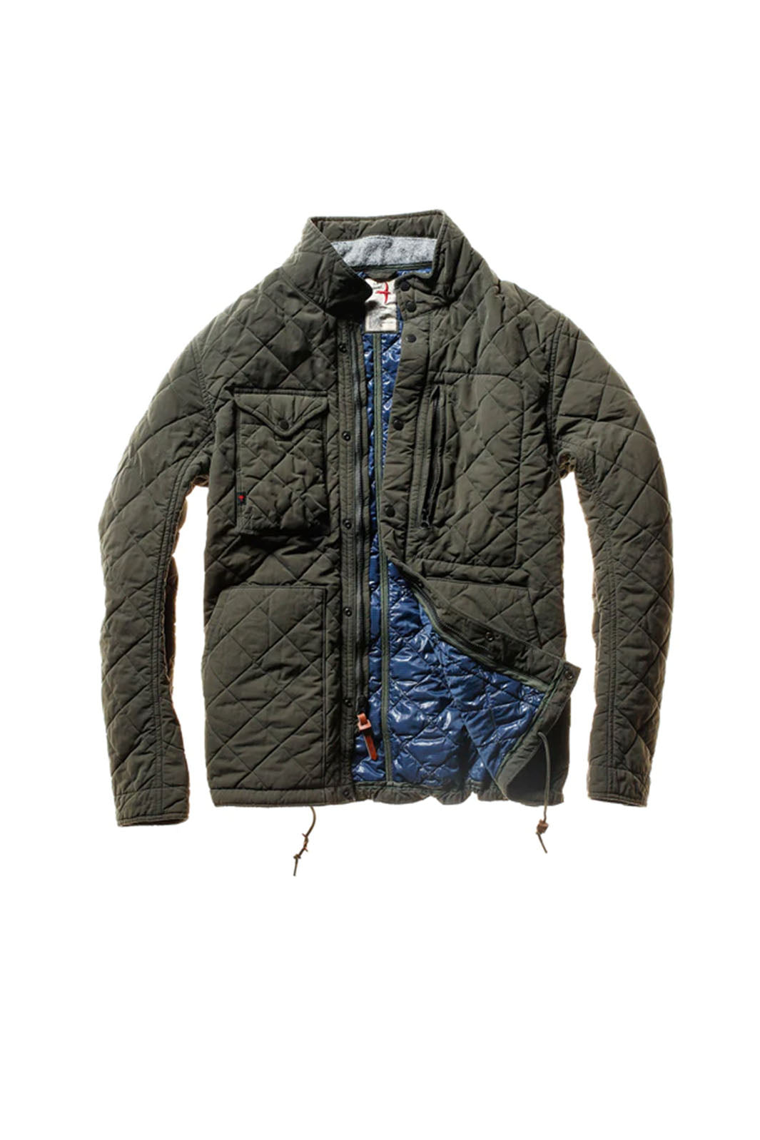 Quilted Insulated Tanker Jacket - Dark Loden