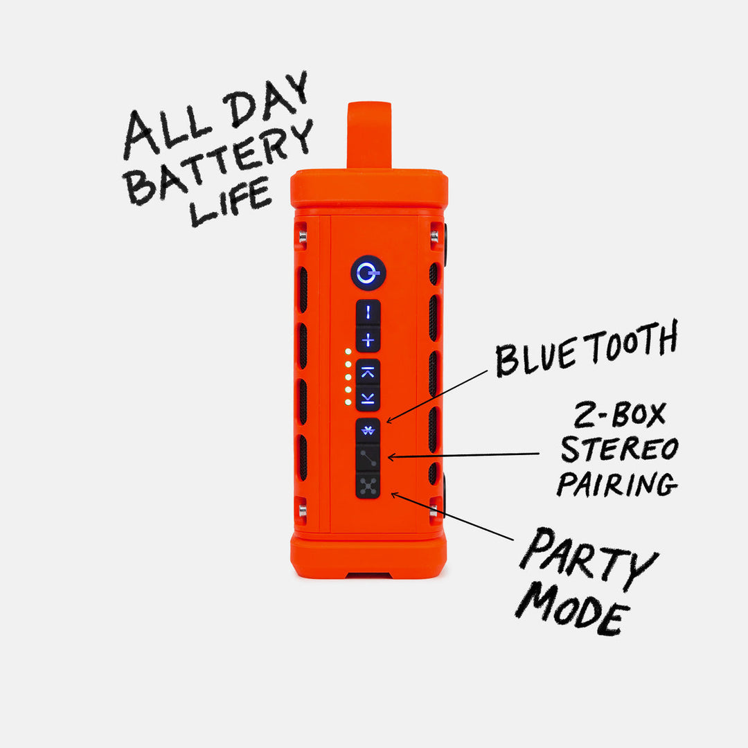Turtlebox Ranger | Orange