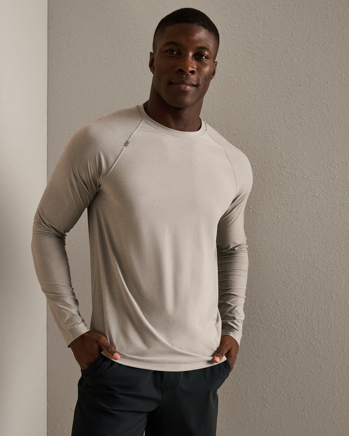 Reign Long Sleeve | Griffin/White Heather