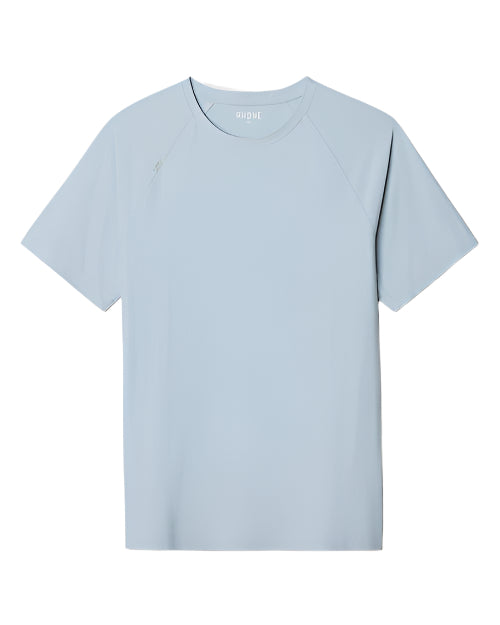 Reign Tech Short Sleeve T-Shirt | Arctic Blue/White Heather