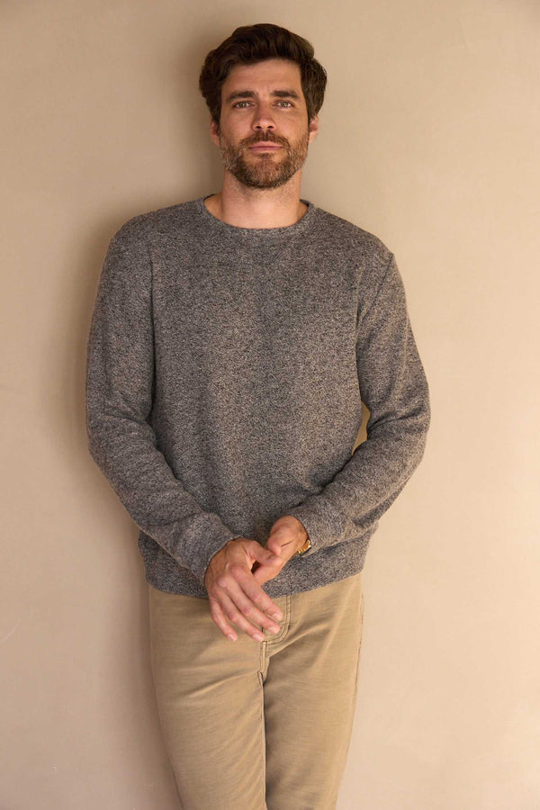 Butch Cashmist Crewneck | Charcoal Heather