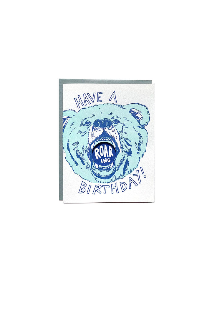 Roaring Birthday Card