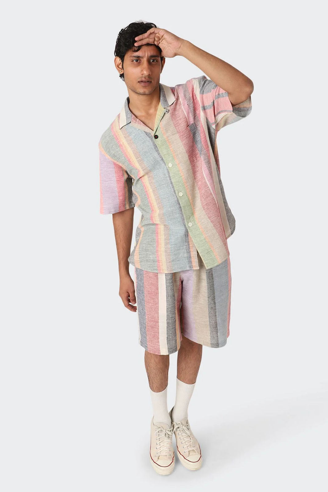 Ronen Button-Up Shirt - Handwoven