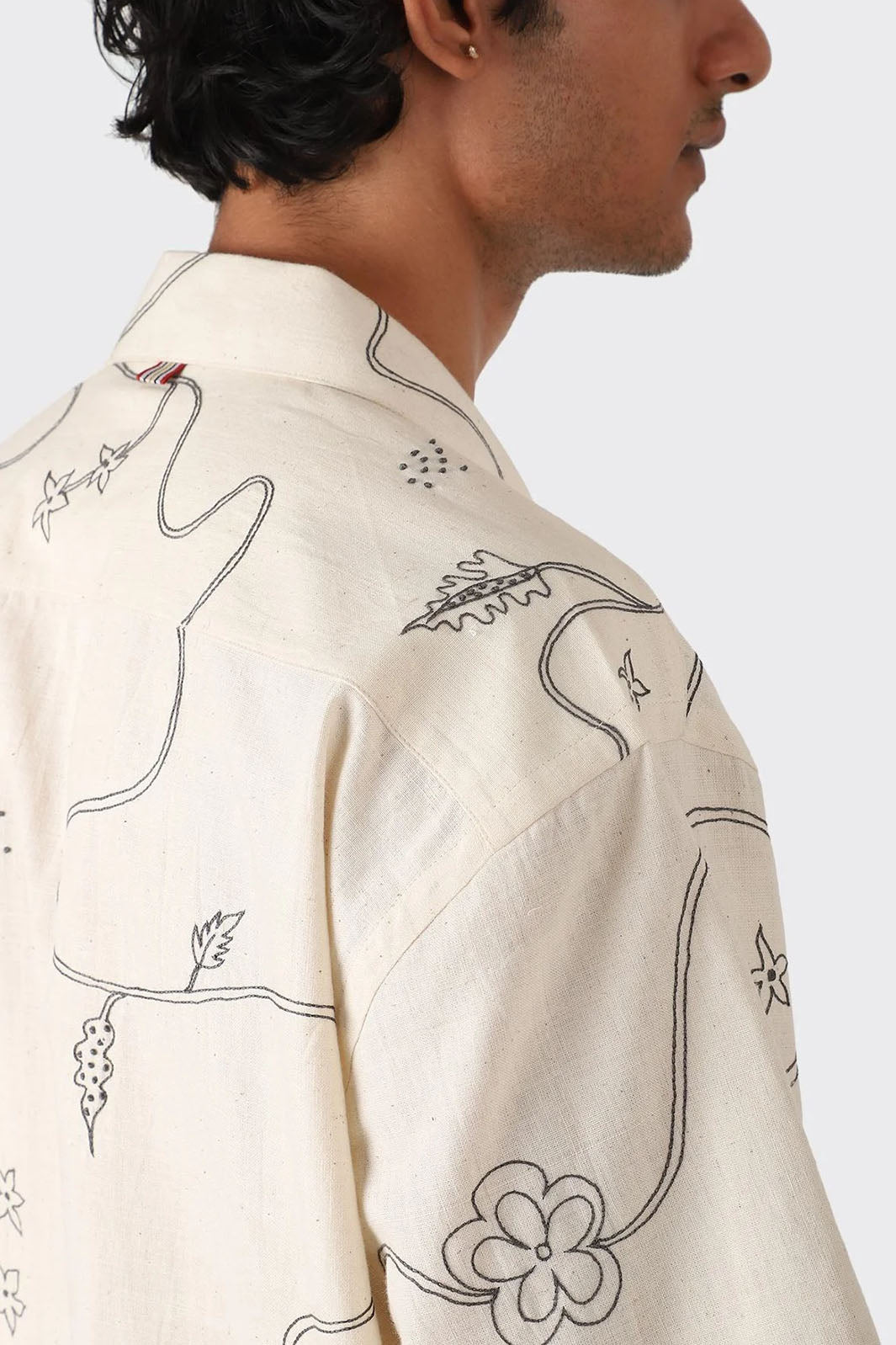 Ronen Button-Up Shirt - Natural