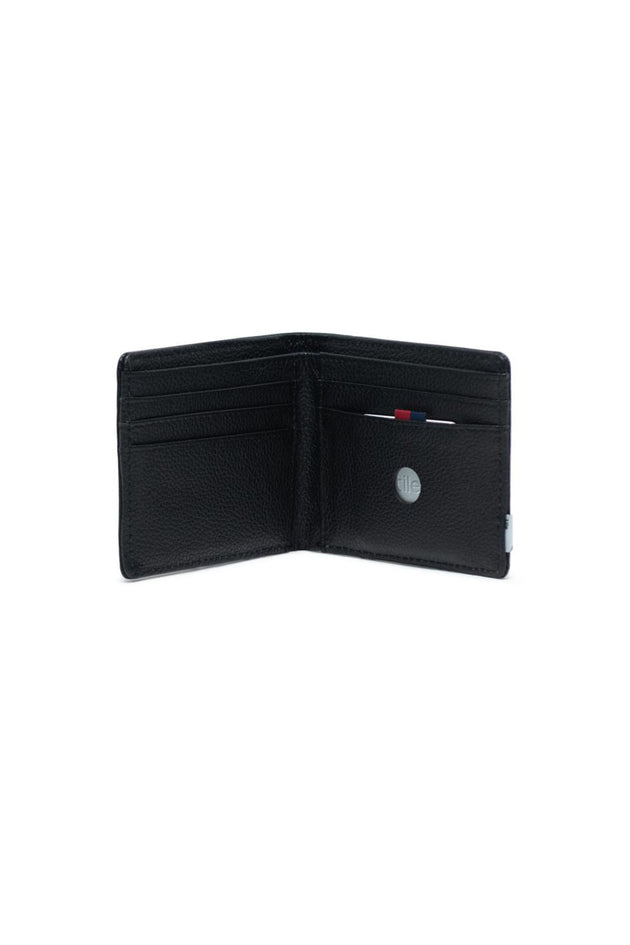 Roy Wallet Tile Slim - Black Pebbled Leather