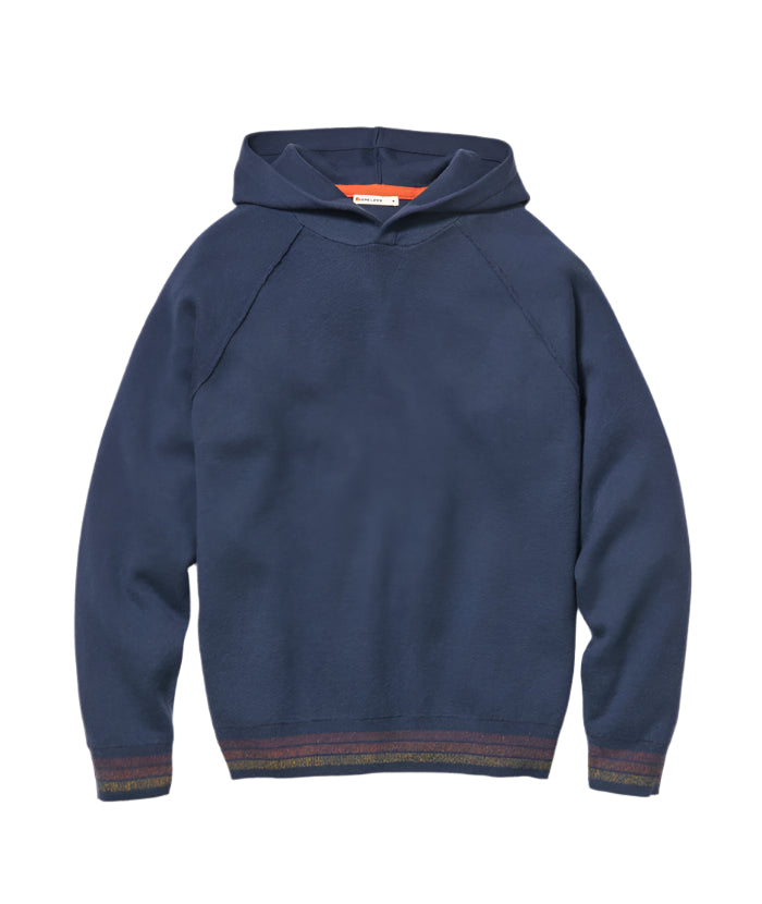 Varsity Sweater Hoodie | Navy