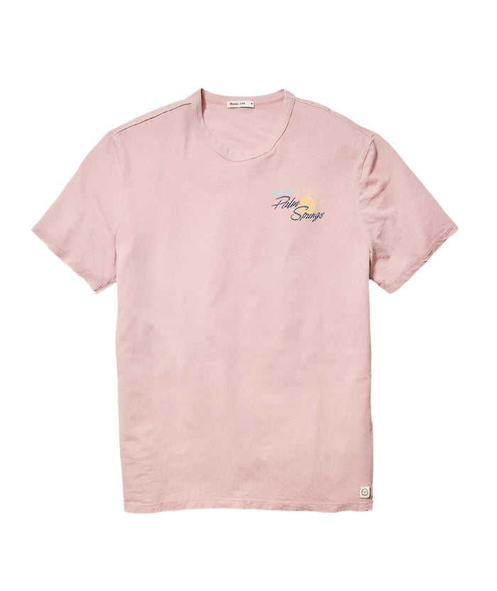 Relaxed Hemp Graphic Tee | Palm Springs