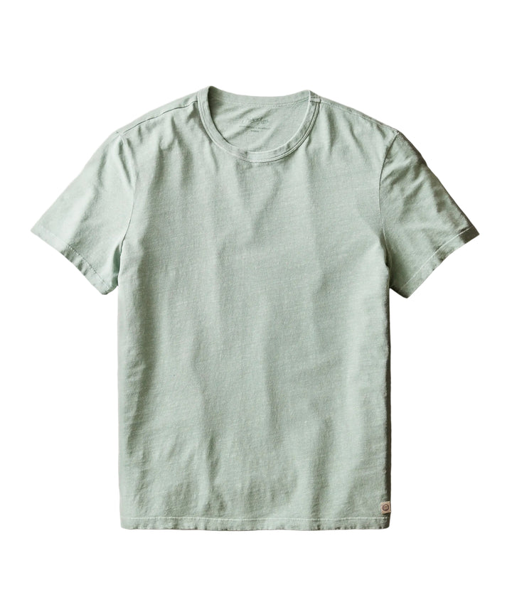 Relaxed Hemp Cotton Tee | Iceberg Green