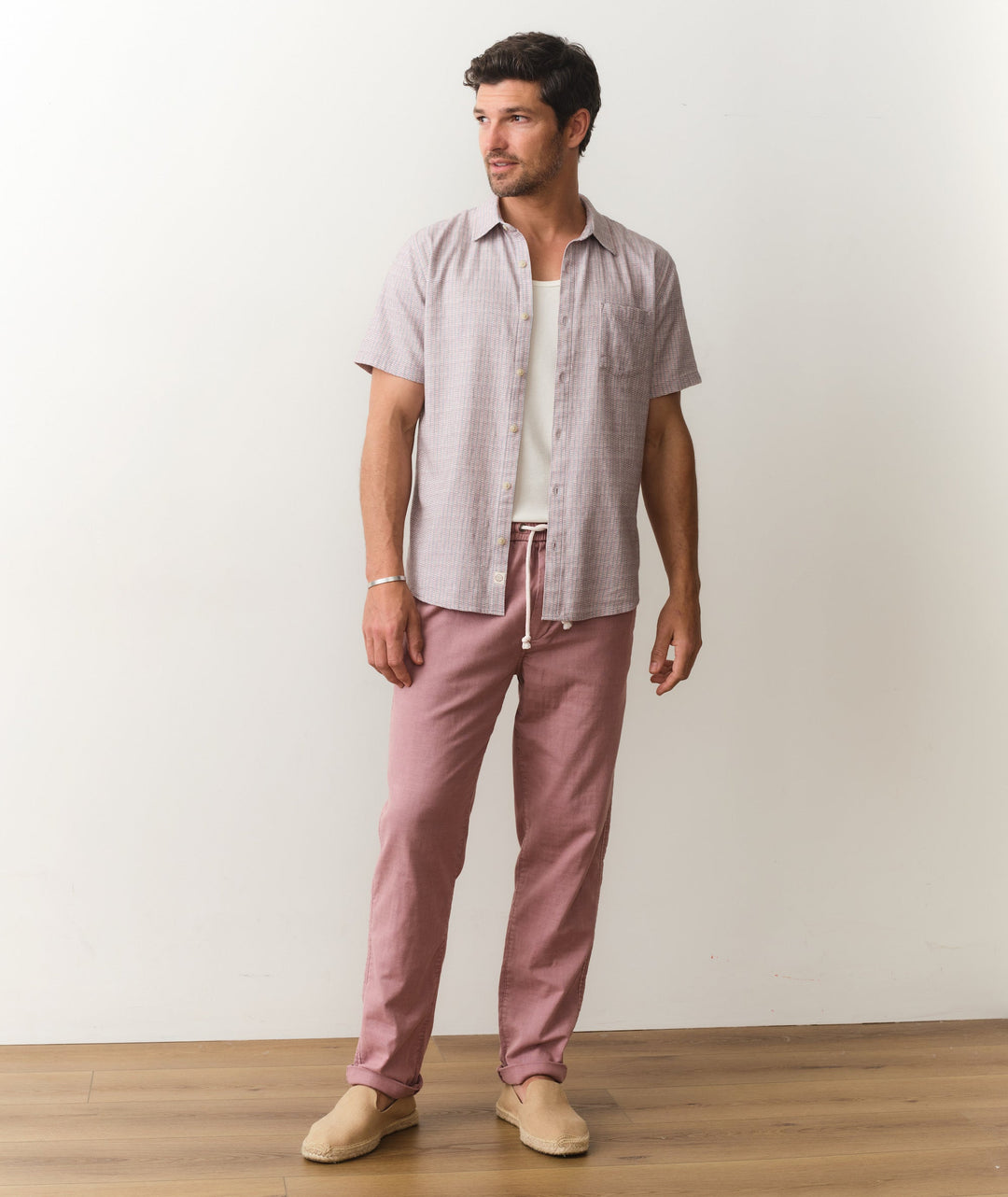 Saturday Stretch Beach Pant | Faded Brick