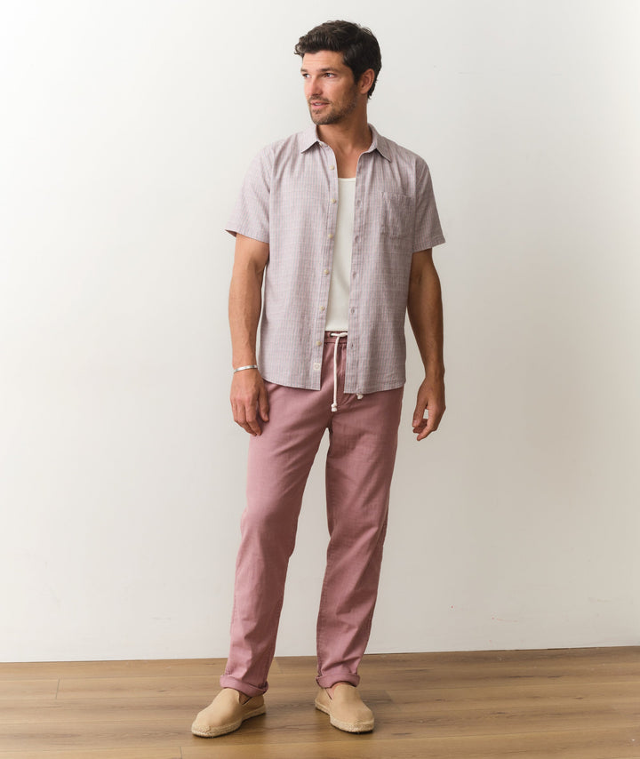 Saturday Stretch Beach Pant | Faded Brick