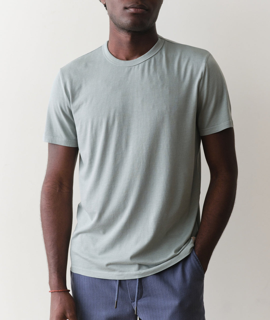 Signature Sea Change Crew Tee | Iceberg Green