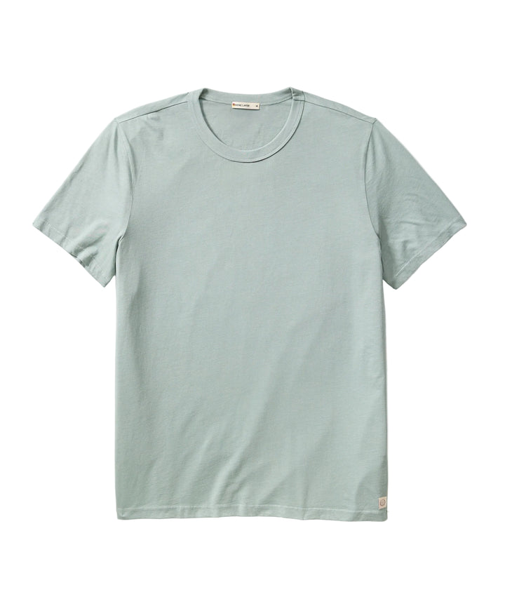 Signature Sea Change Crew Tee | Iceberg Green