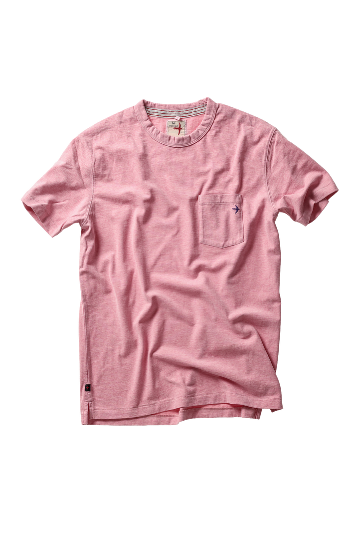Ringspun Pocket Tee | Pink Heather