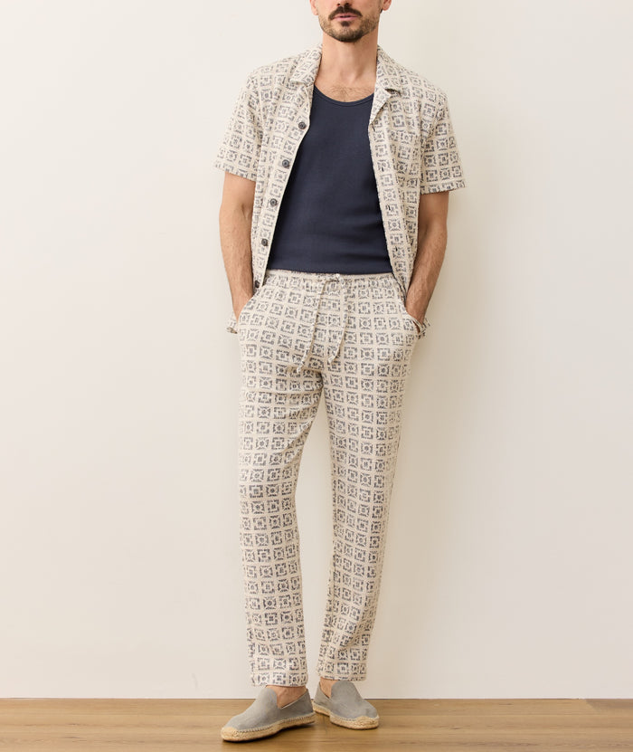 Cam Jacquard Pant