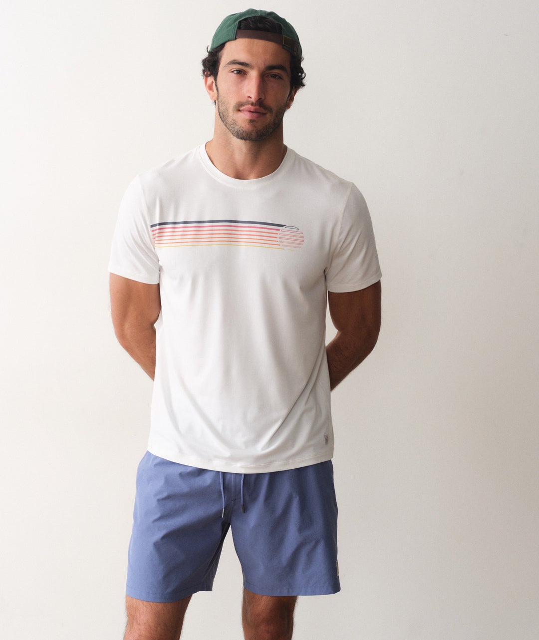 Re-Spun Sport Graphic Tee | White