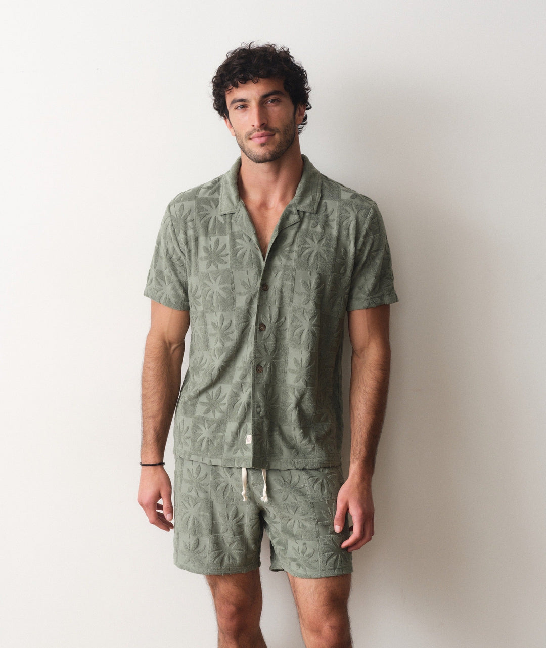 Ricco Terry Resort Shirt | Sea Spray