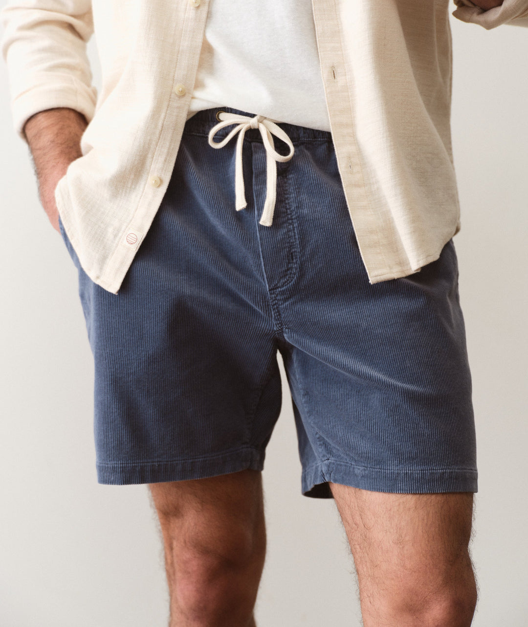 6" Saturday Corduroy Short | Faded Navy