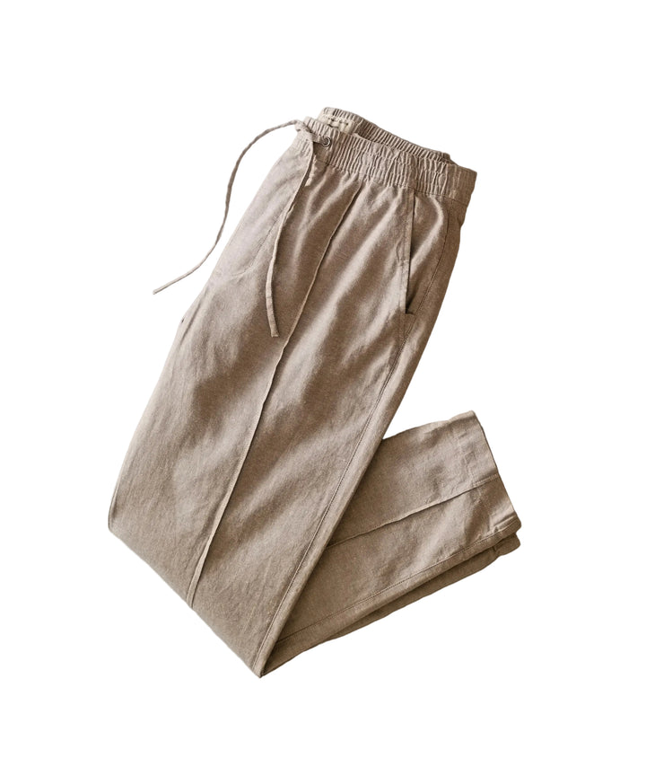 Saturday Hemp Jogger Slim Straight | Taupe