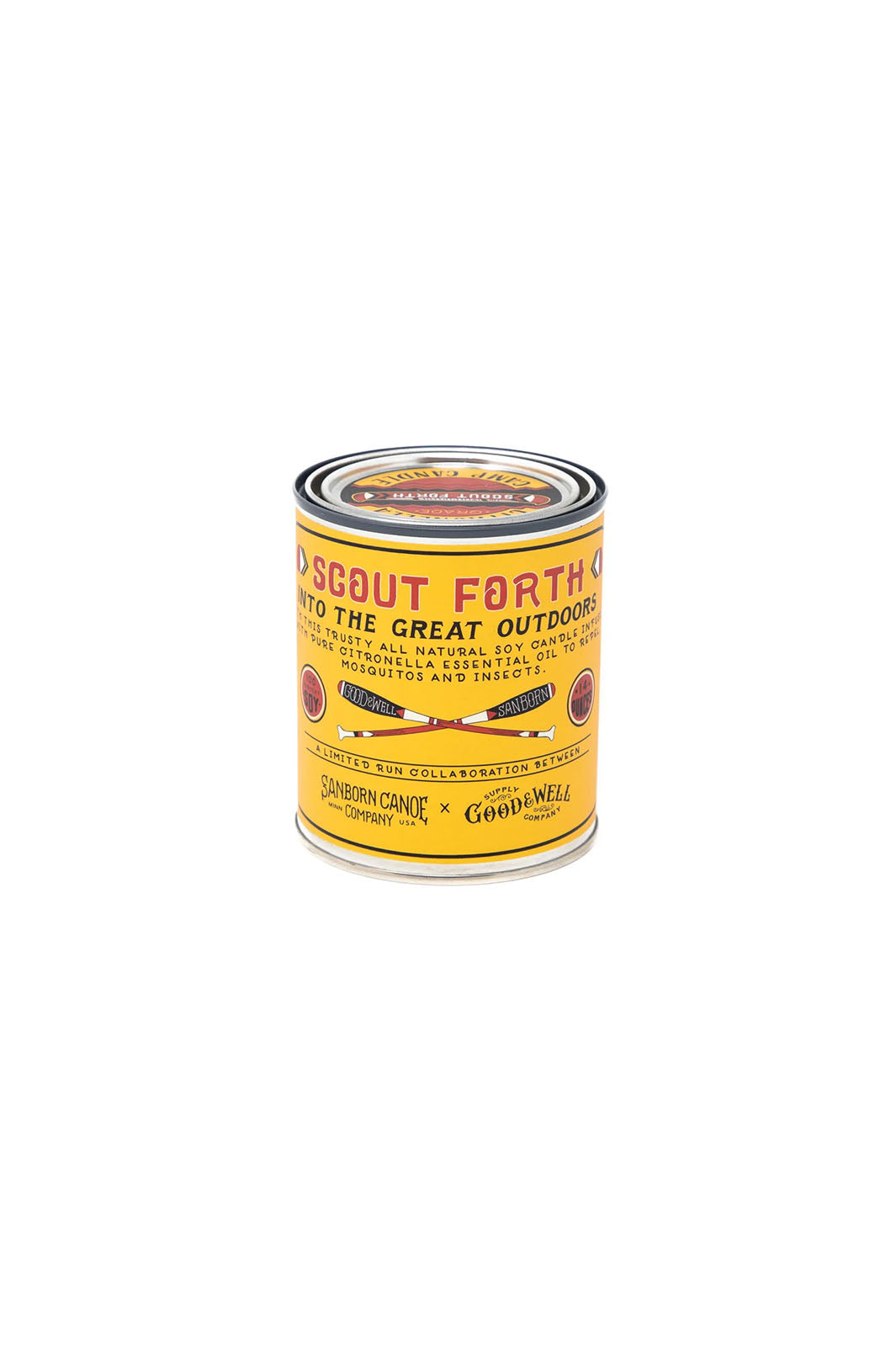 Scout Forth Citronella Camp Candle