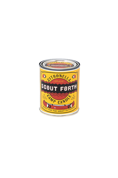 Scout Forth Citronella Camp Candle
