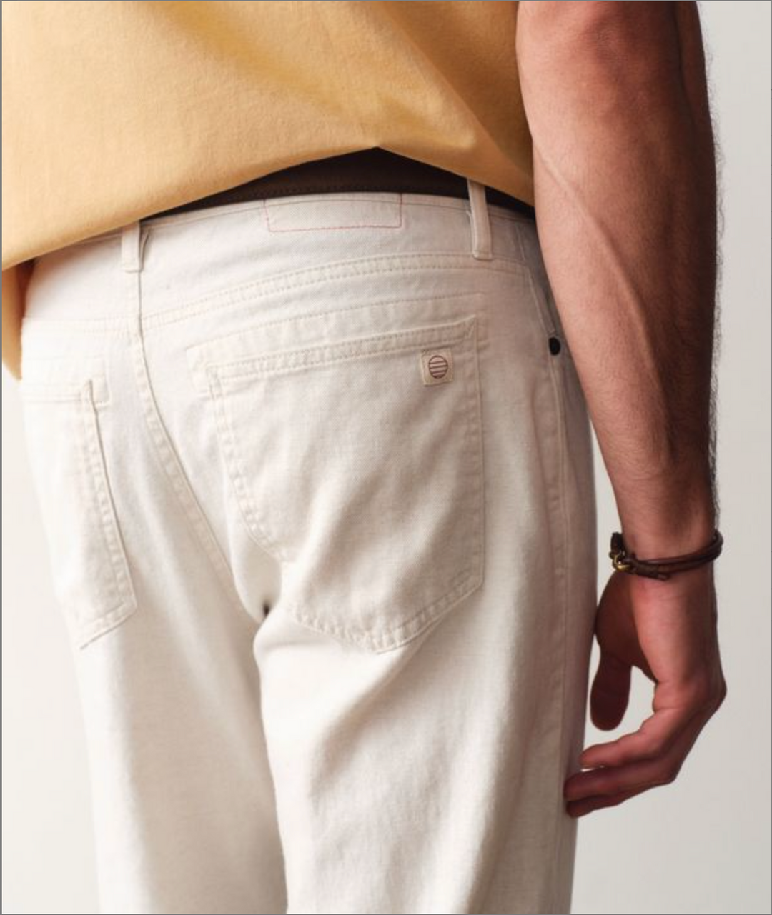 Flex Terry Slim Straight | Natural