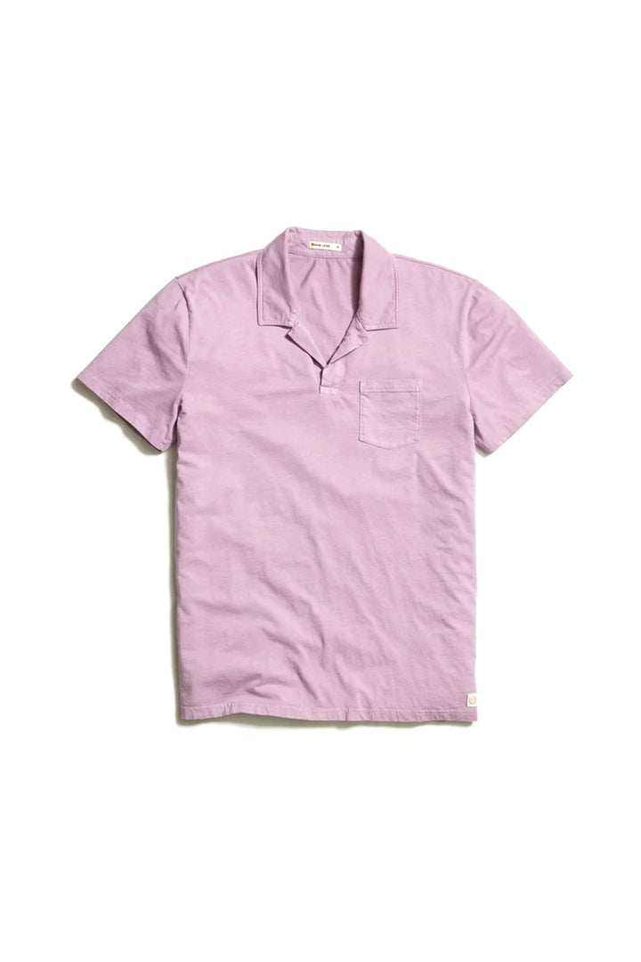 Sea Change Cotton Polo - Lavender Mist