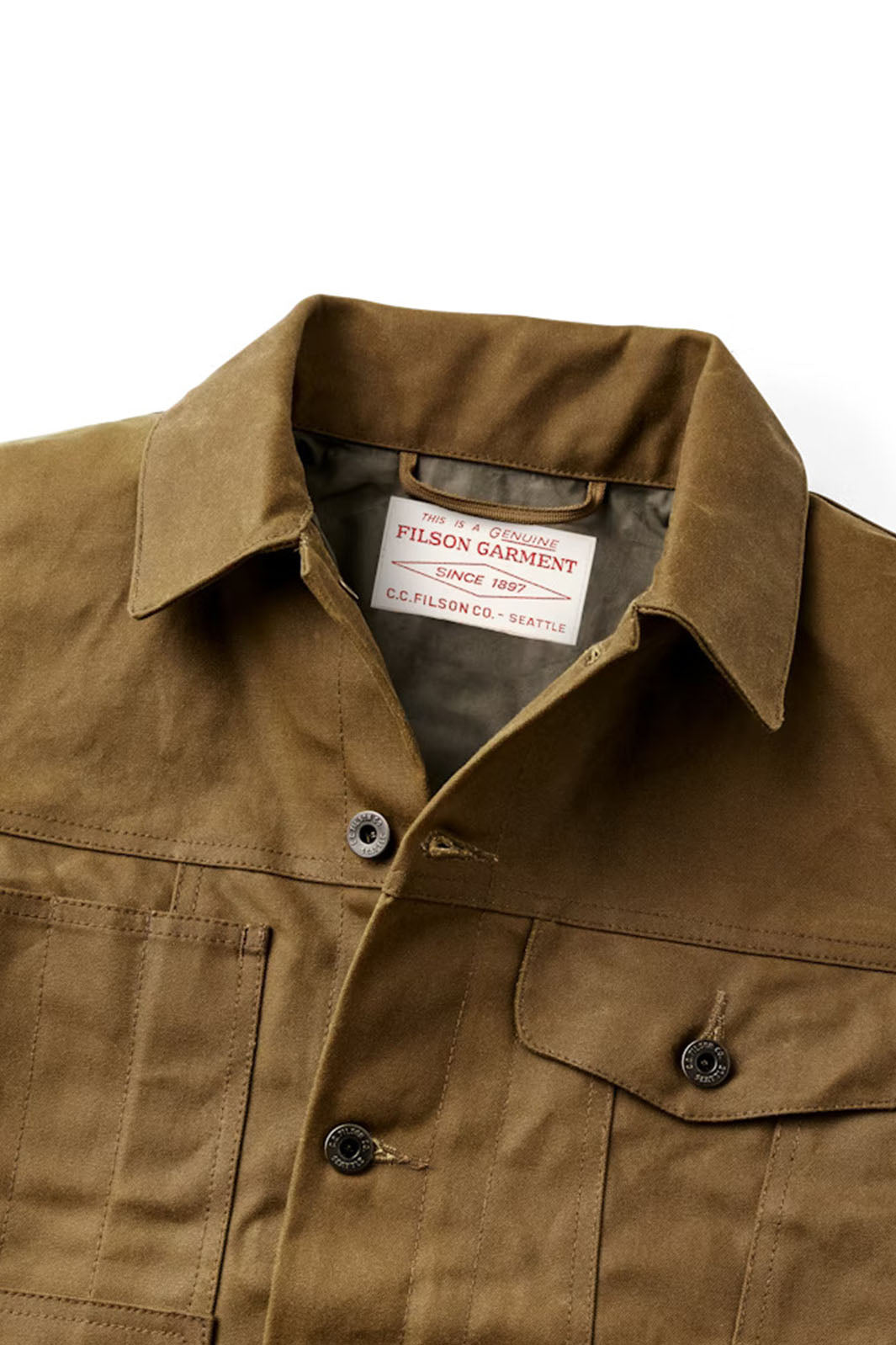 Short Lined Cruiser Jacket - Dark Tan