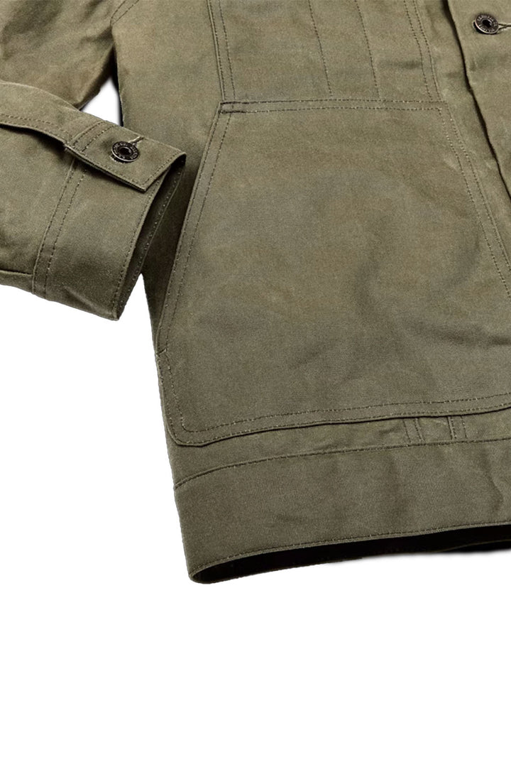 Short Lined Cruiser Jacket - Military Green