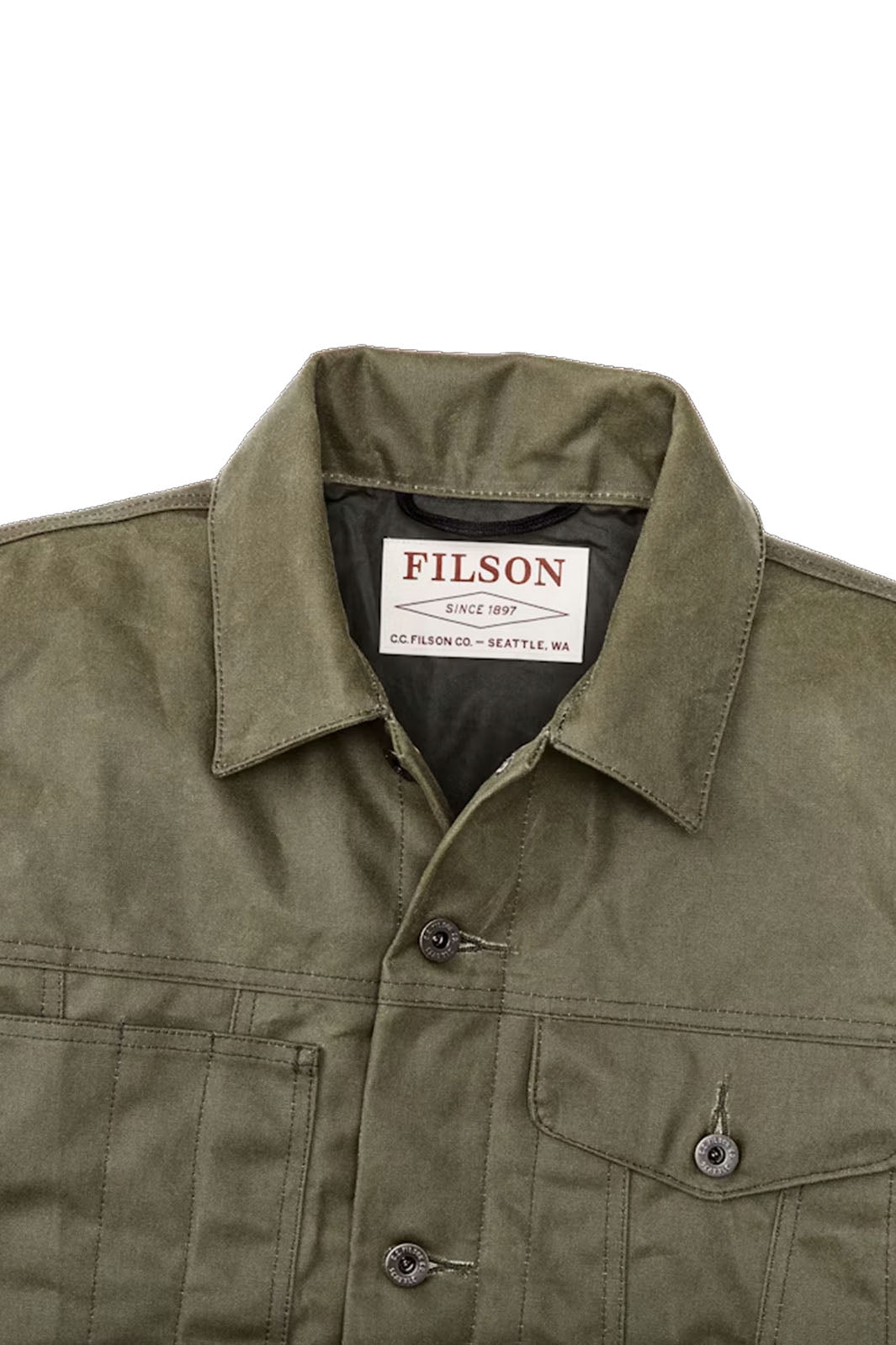 Short Lined Cruiser Jacket - Military Green