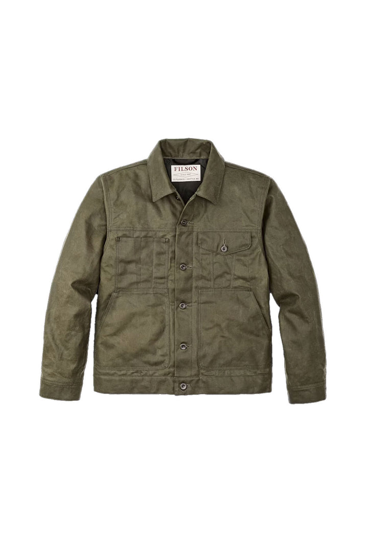 Short Lined Cruiser Jacket - Military Green