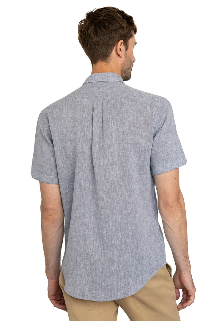 Short Sleeve Button-Up - Gray