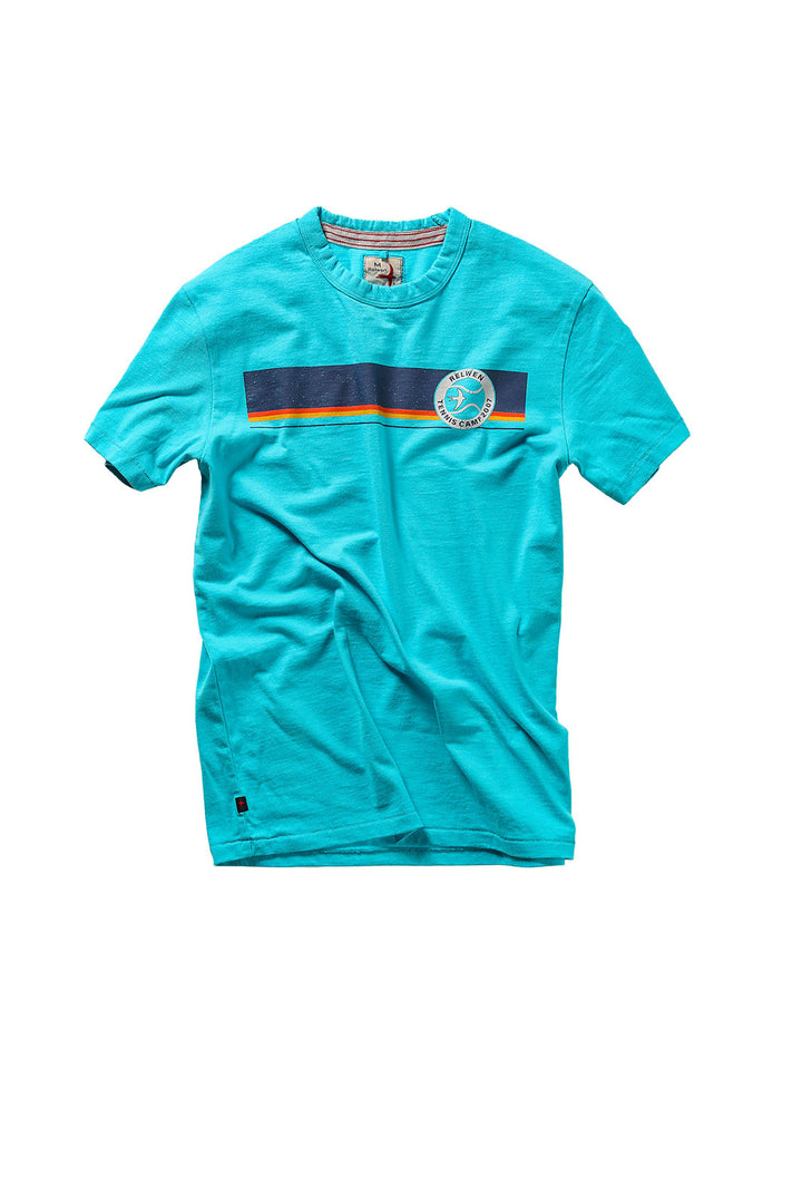 Sportsman T-Shirt - Aqua Tennis