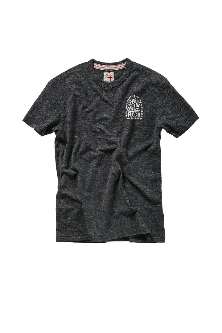 Sportsman T-Shirt - Dark Charcoal Paddle