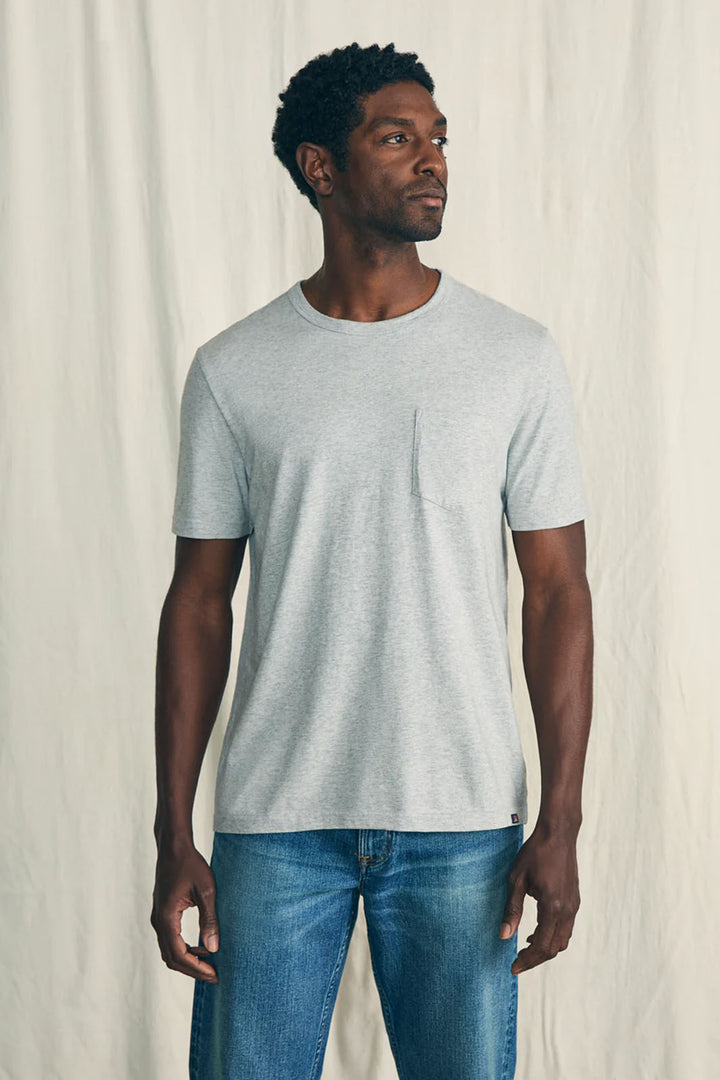 Sunwashed Tee - Heather Grey