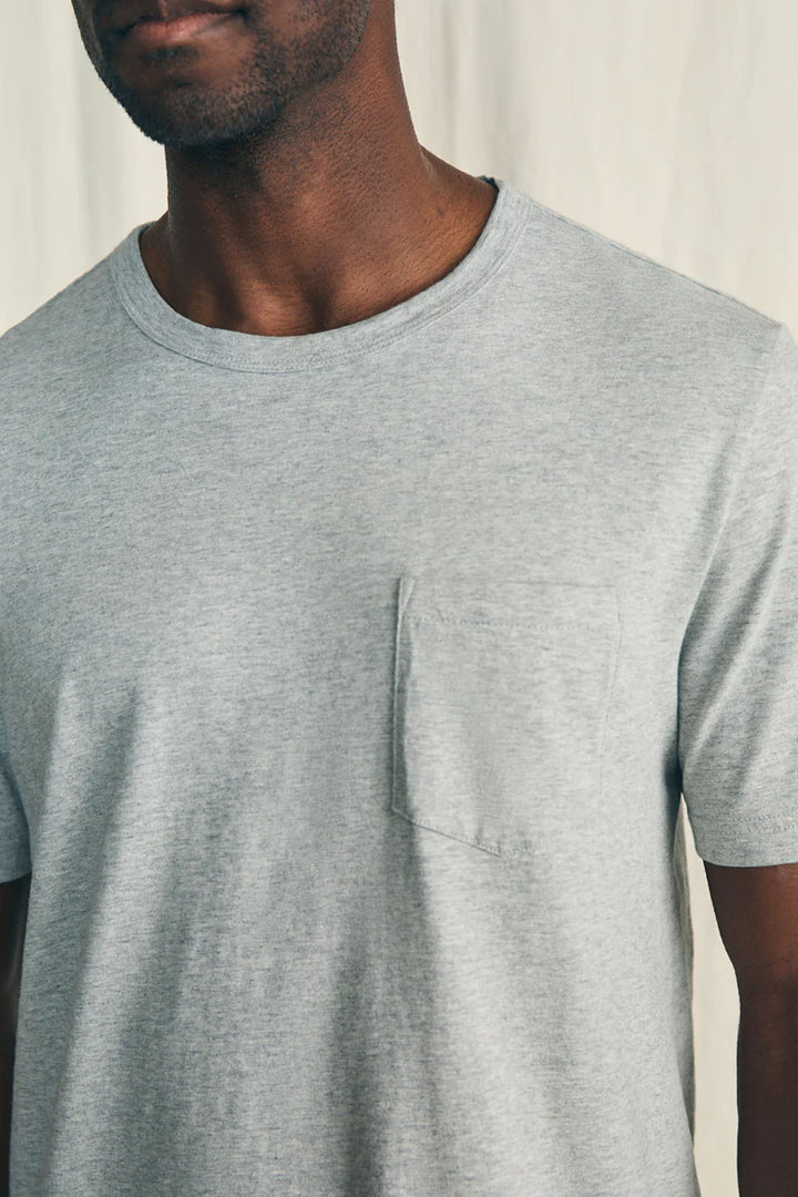 Sunwashed Tee - Heather Grey