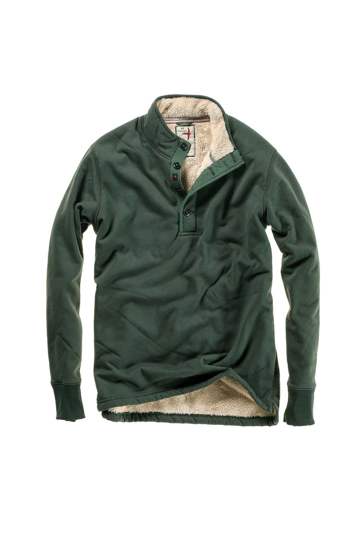 Superfleece Mock Pullover - Dark Hunter Green