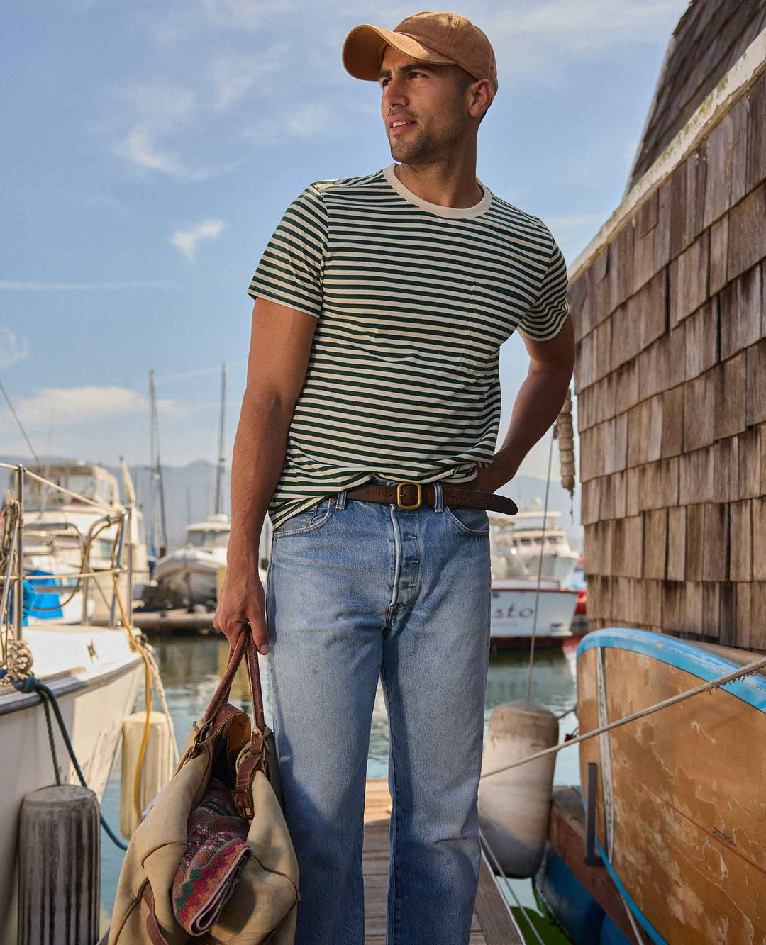 Re-Form Crew | Cilantro Pattern