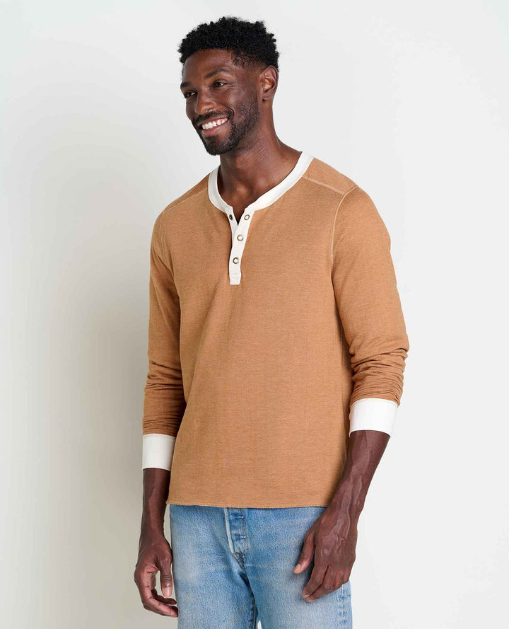 M's Nord Reversible LS Henley | Salt