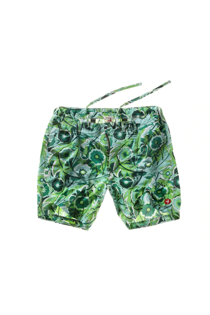 The Graphic Paddle Short - Green Dandelion