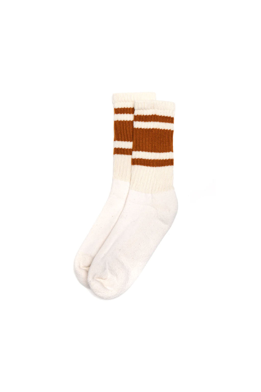 The Mono Stripe Sock - Texas Orange
