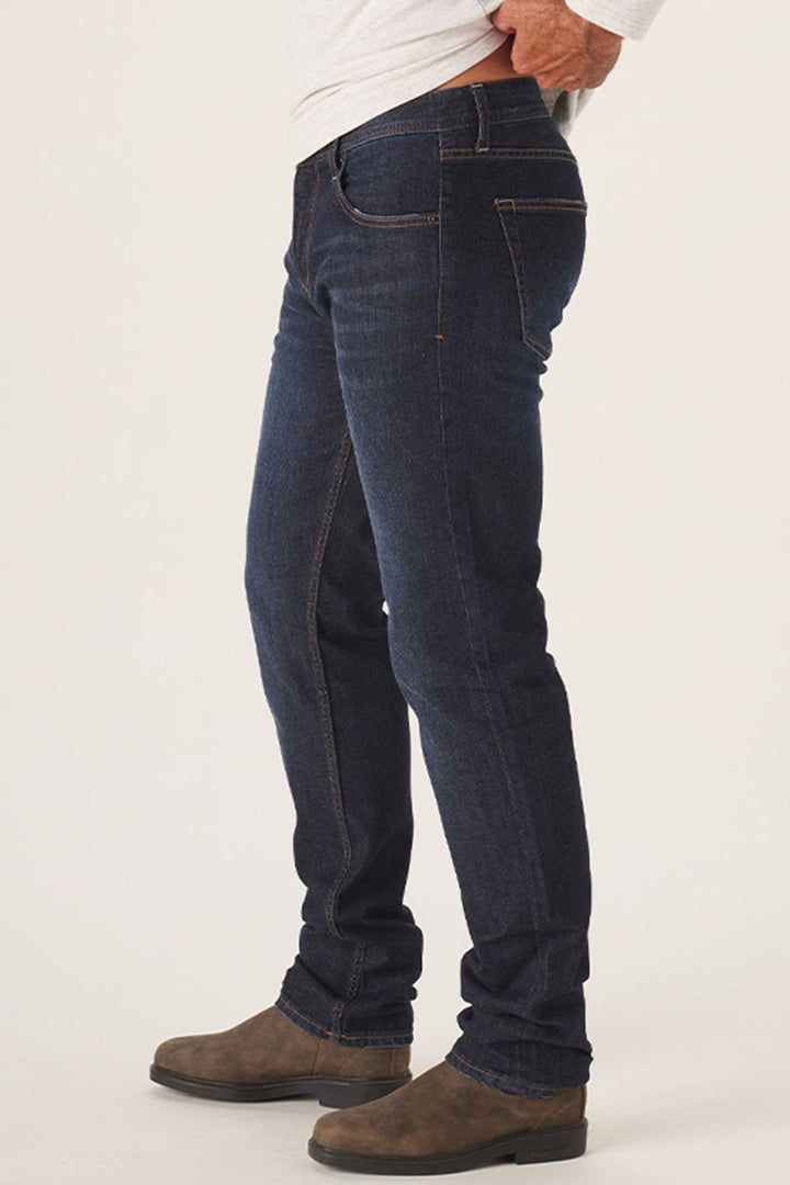 The Normal Jean - Dark Blue Side View