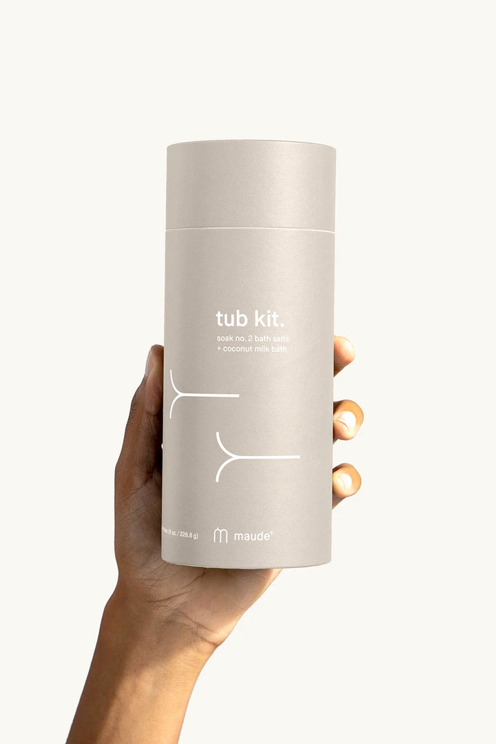 The Tub Kit No.2 - Soaking Salts And Coconut Milk Bath Set