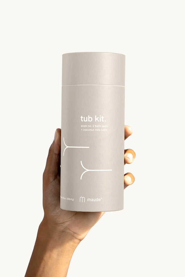 The Tub Kit No.2 - Soaking Salts And Coconut Milk Bath Set