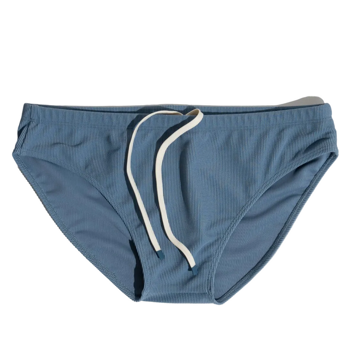 Ribbed Dune Brief | Pewter