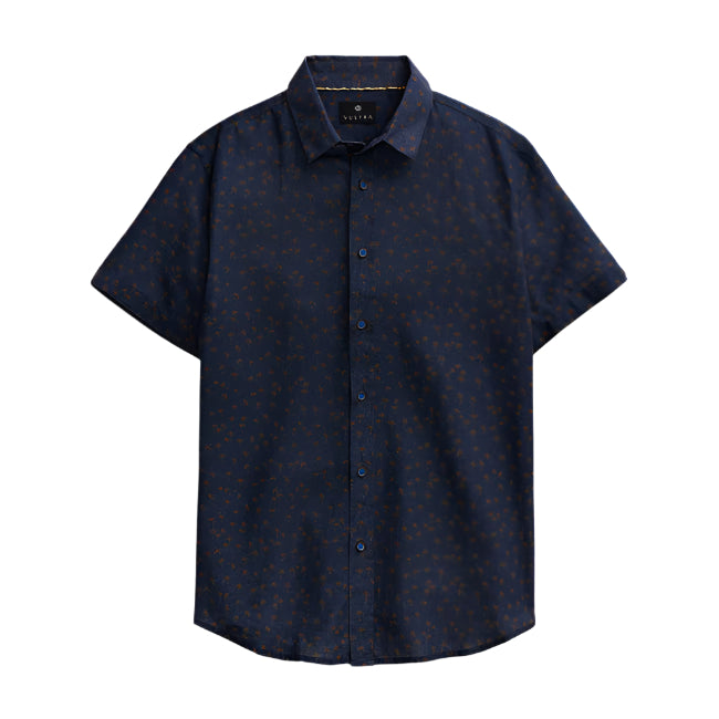 Printed Linen Shirt | West Coast Palms