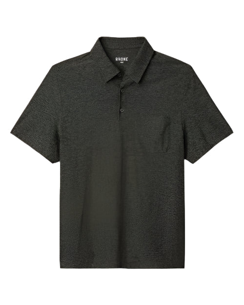WFH Polo | Lichen Green Heather