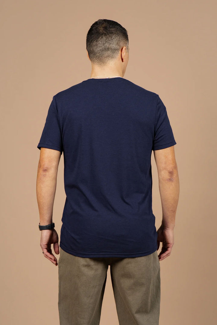 Waves T-Shirt - Navy