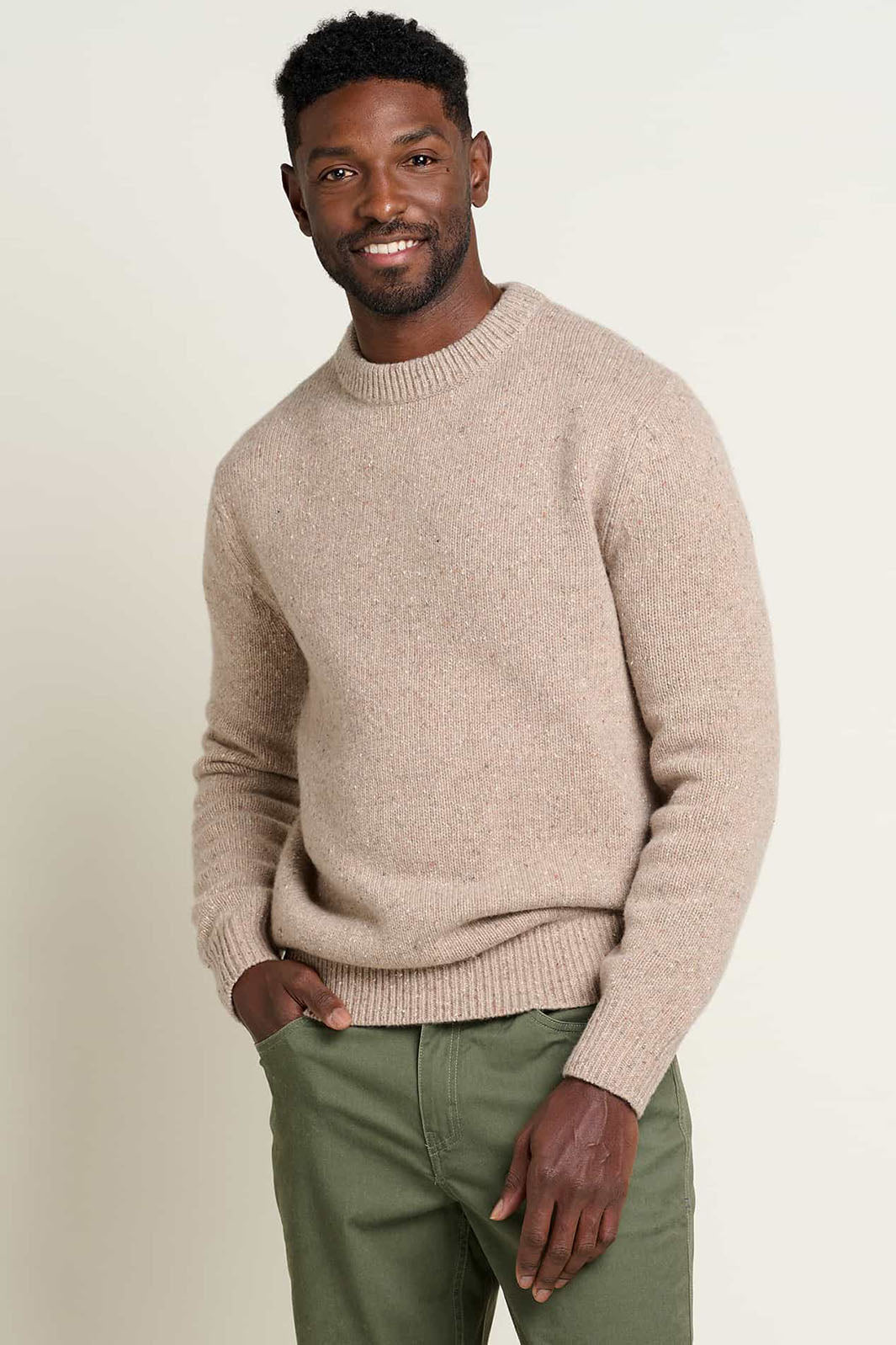 Wilde Crew Sweater - Honey Brown