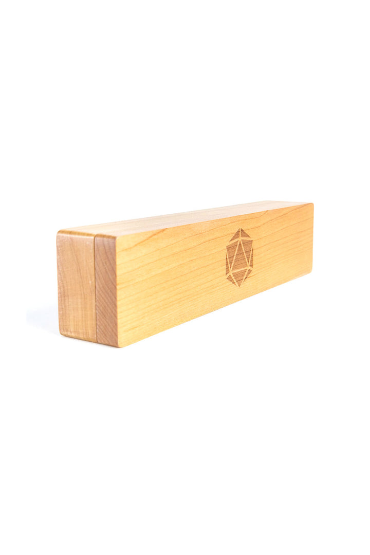 Wood Dice Cases, Vault Style - Maple
